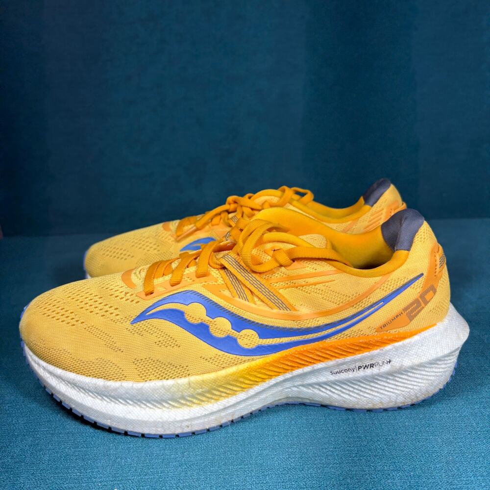Saucony Triumph 20 Gold Agave Womens Size 9.5 S10759-30 Shoes